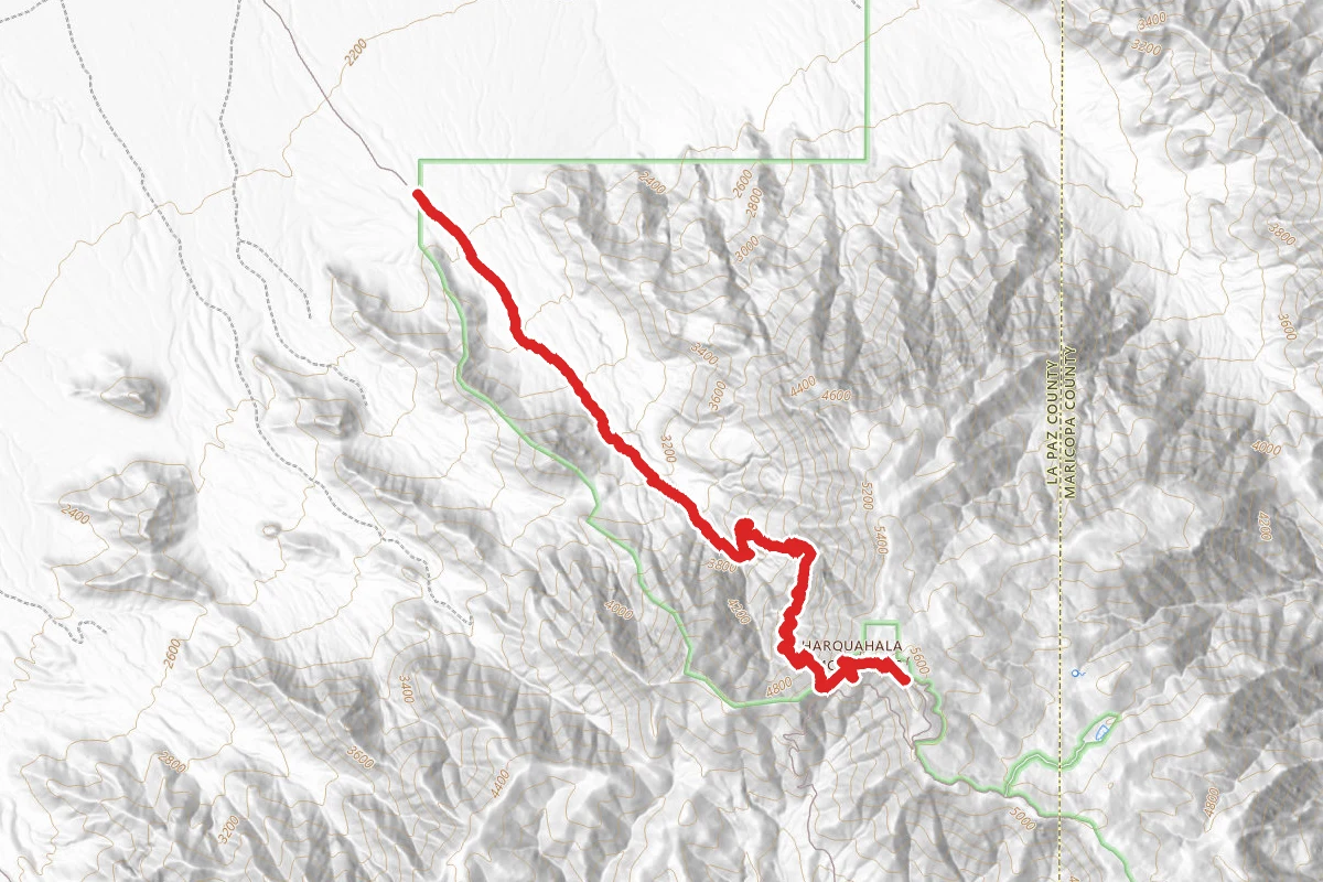 Harquahala Pack Trail
