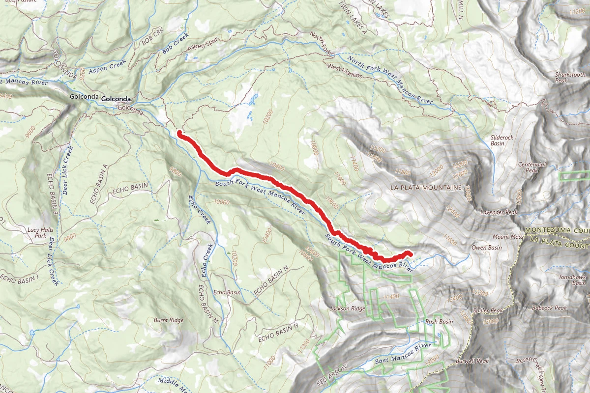 Owens Basin Trail