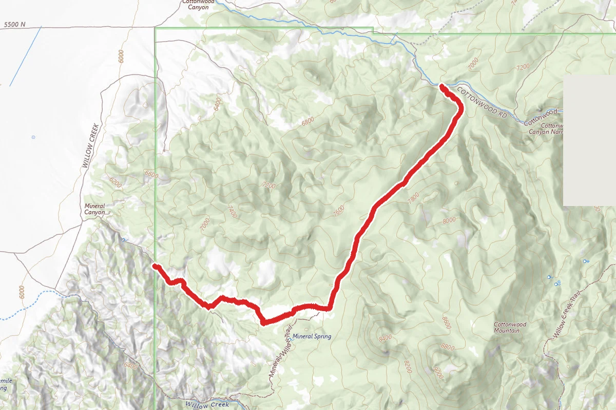 Mineral Canyon Trail