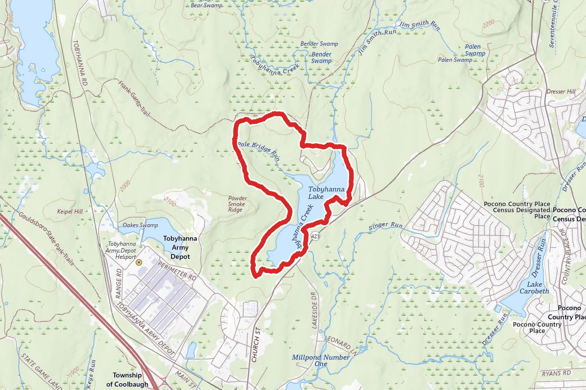 Tobyhanna State Park Loop Trail