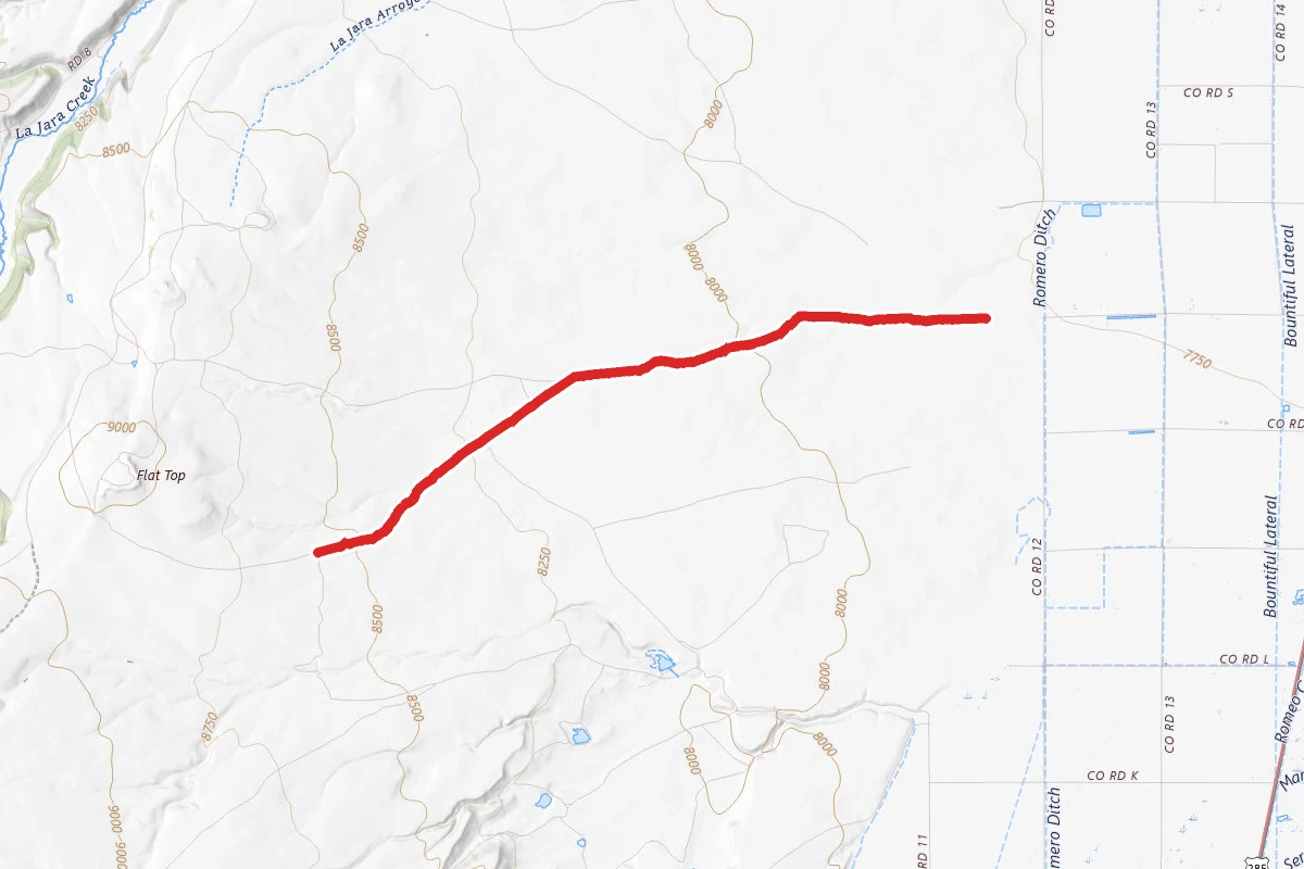 Cinder Pits Road