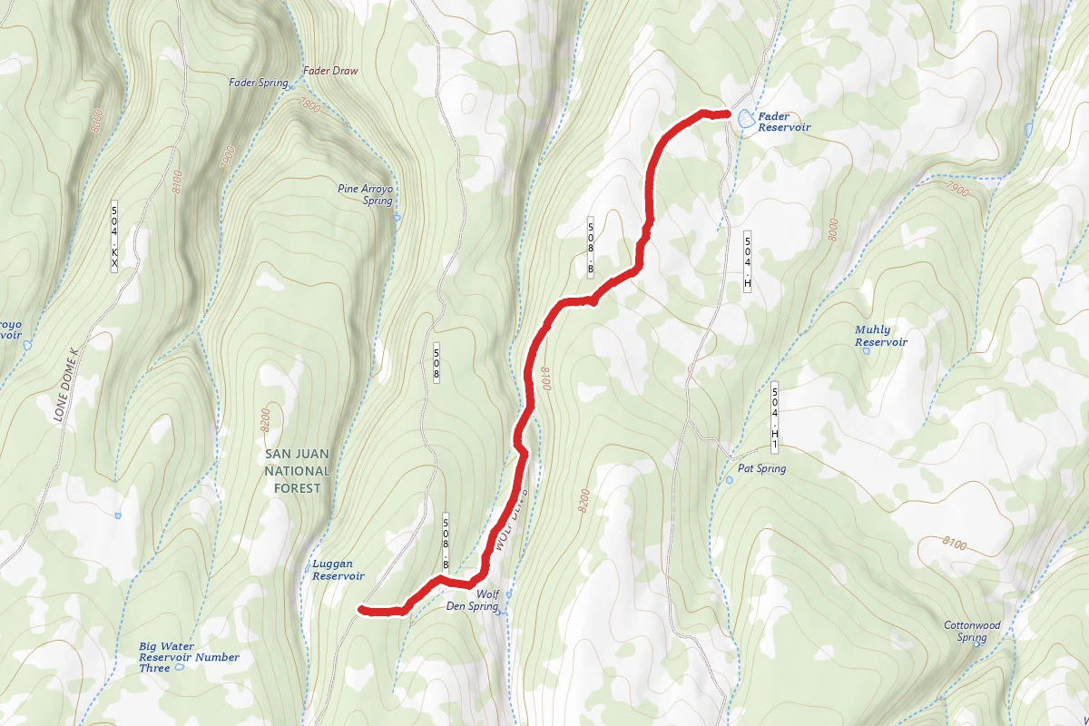 Wolf Den Connector Trail