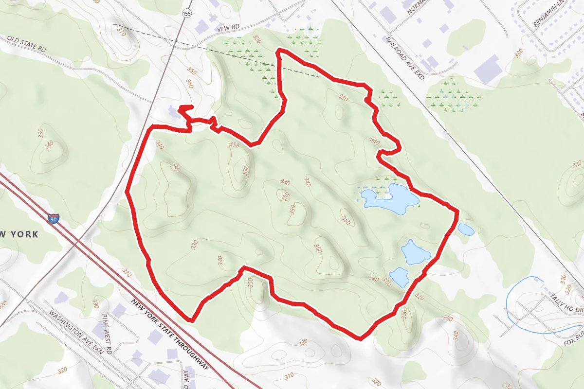 Karner Barrens Yellow Trail