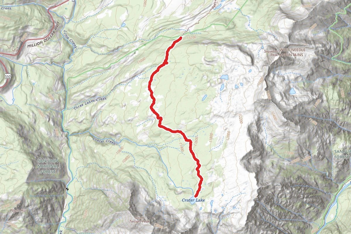 Crater Lake Trail