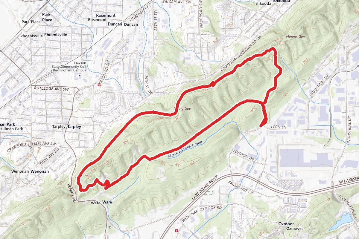 Ridge Walk, Spring Gap, BMRR North and South Trail