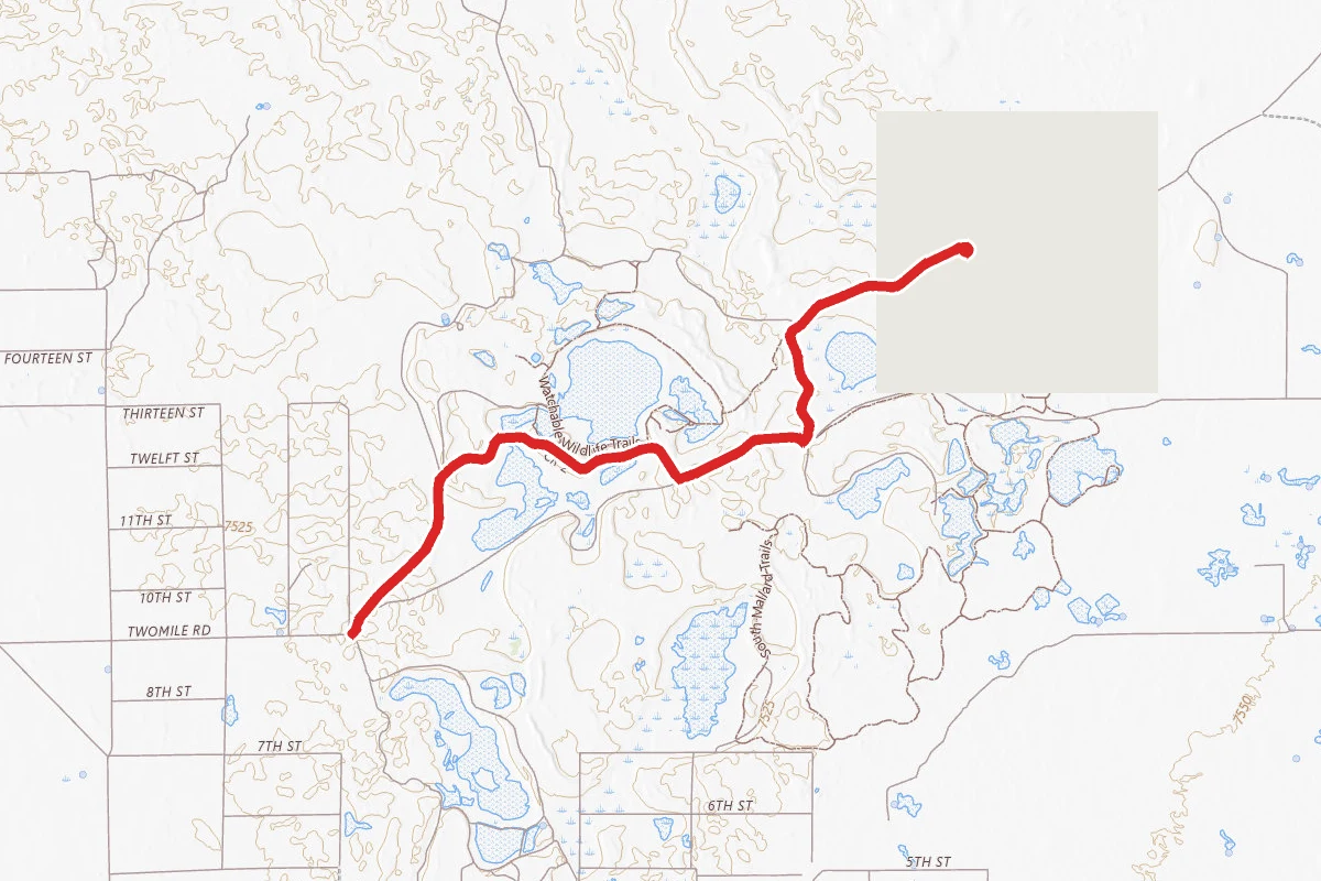 Blanca Wetlands Road