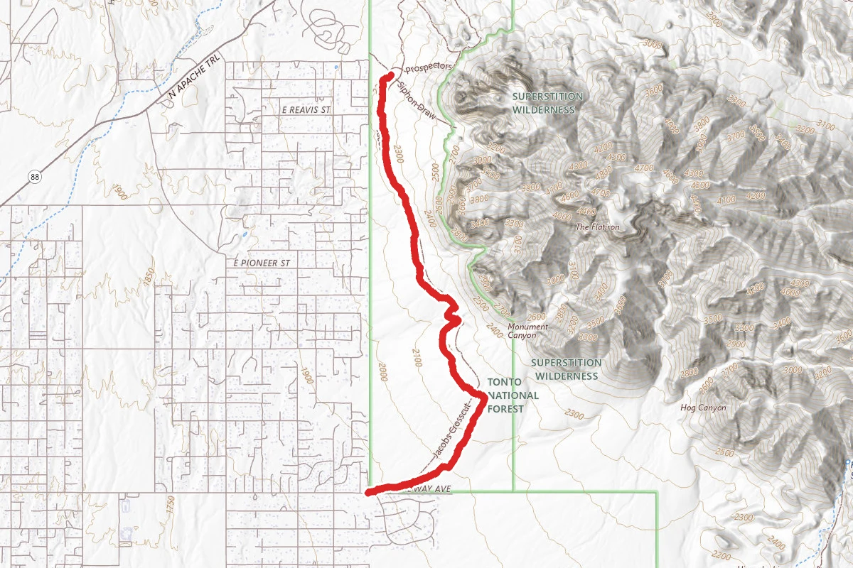 Jacob's Crosscut Trail