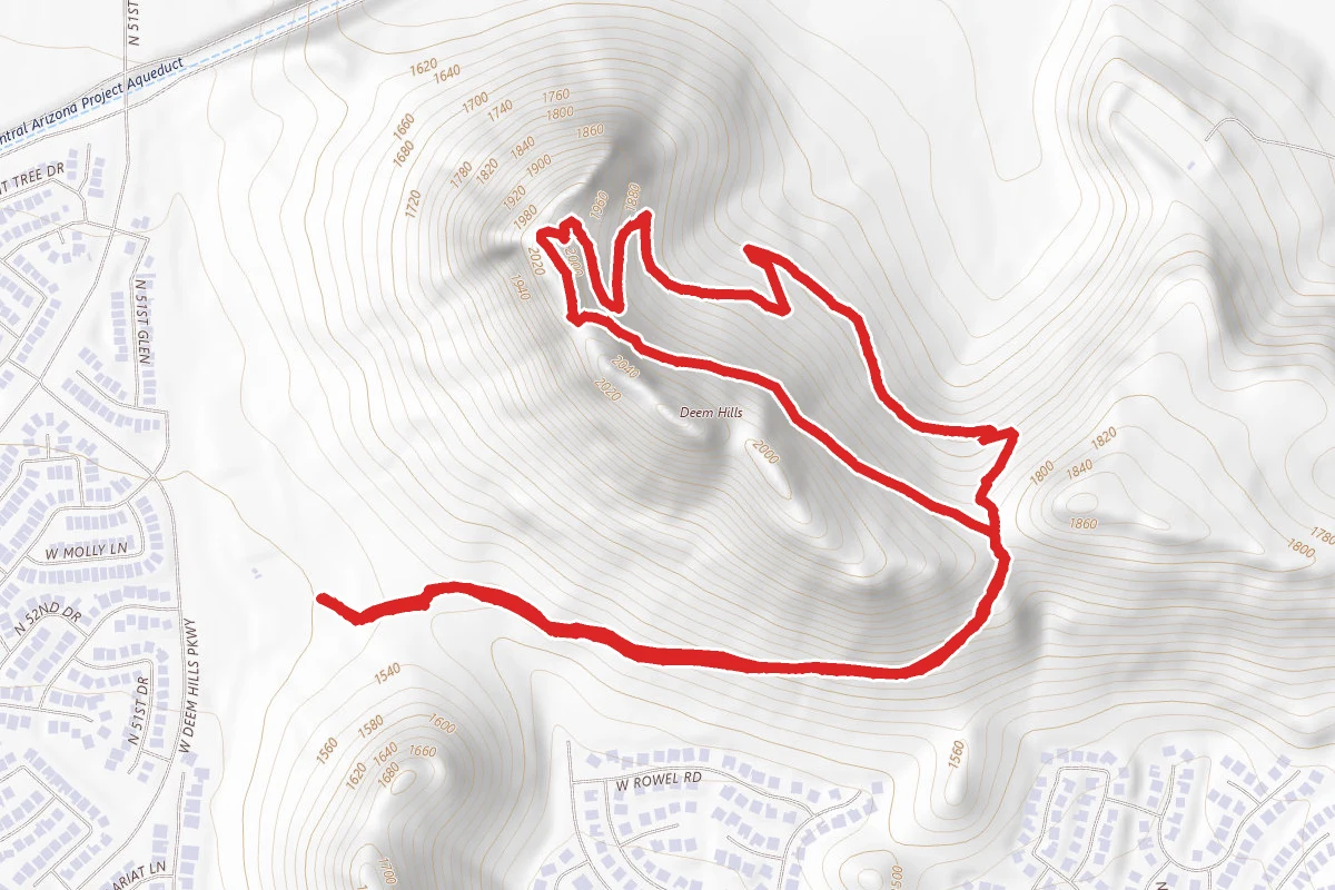 Deems Hill Ridgeline