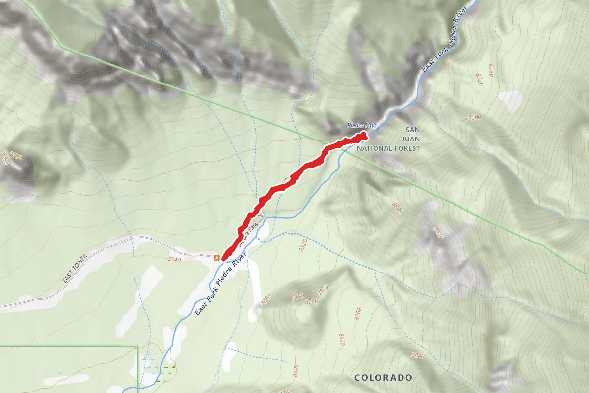 Piedra Falls Trail