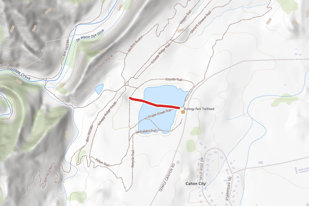 Water Gap Connector Trail