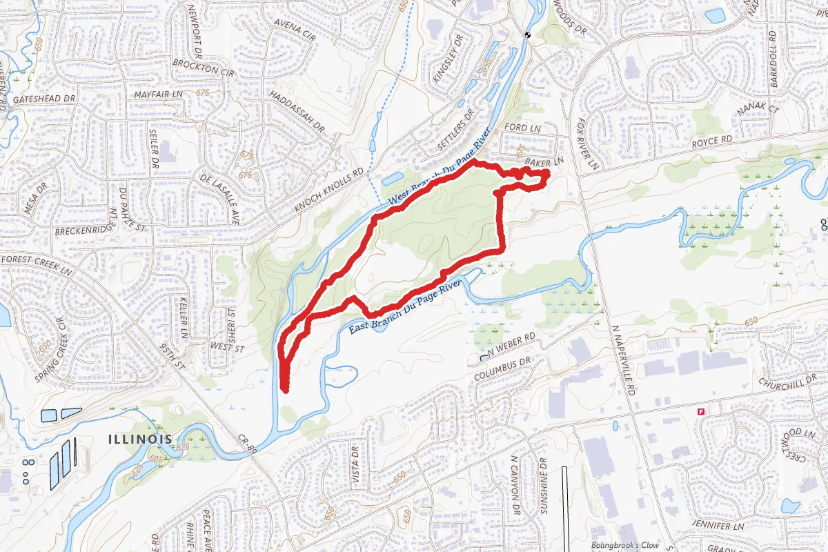 Knoch Knolls Park Trail