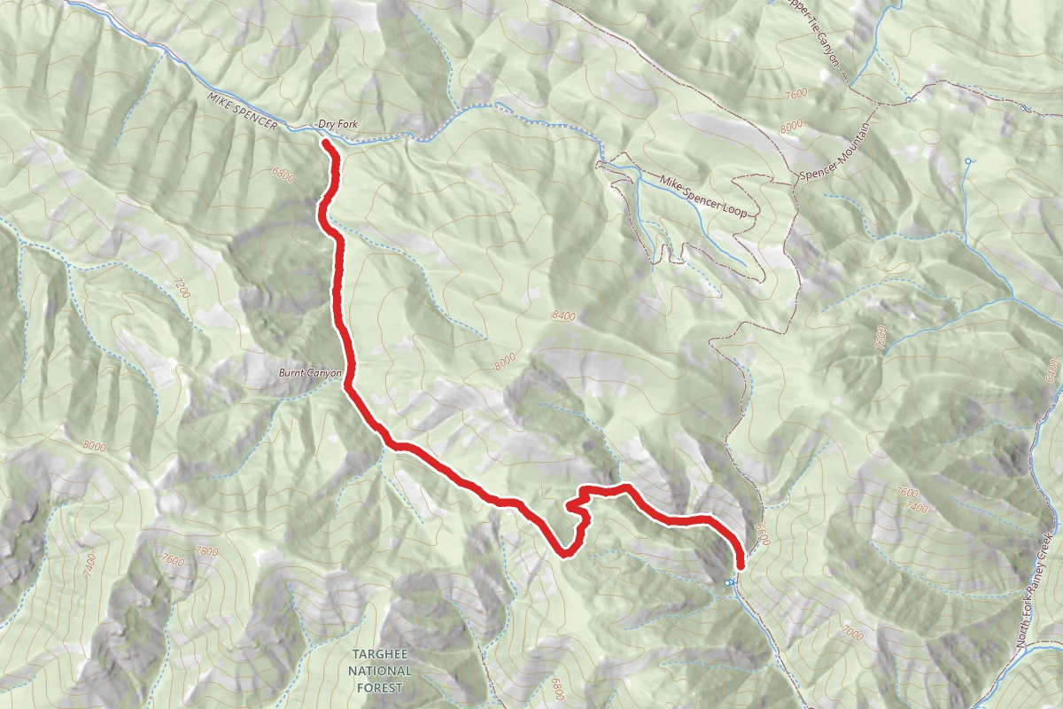 Burnt Canyon/Dry Canyon