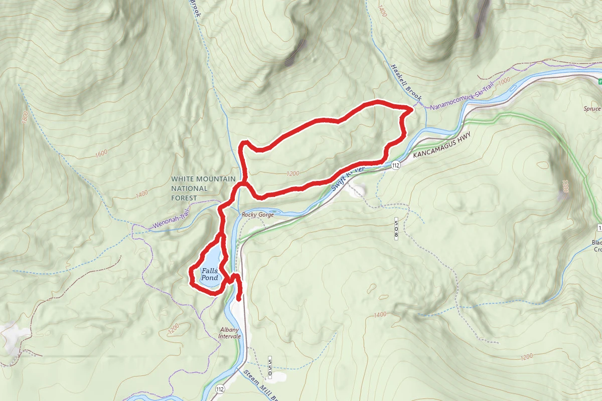 Lovequist Loop and Falls Pond
