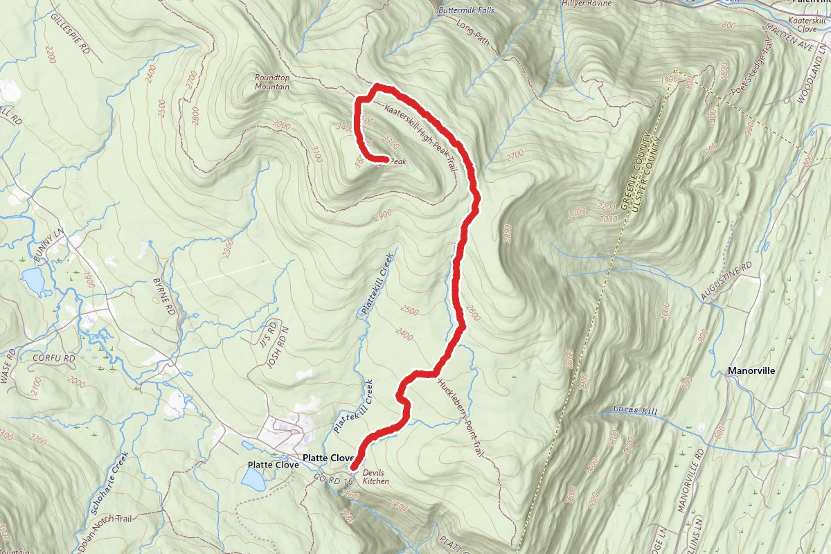 Kaaterskill High Peak Trail