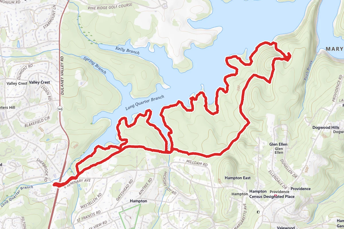 Glen Ellen and Sam's Grave Trail Loop