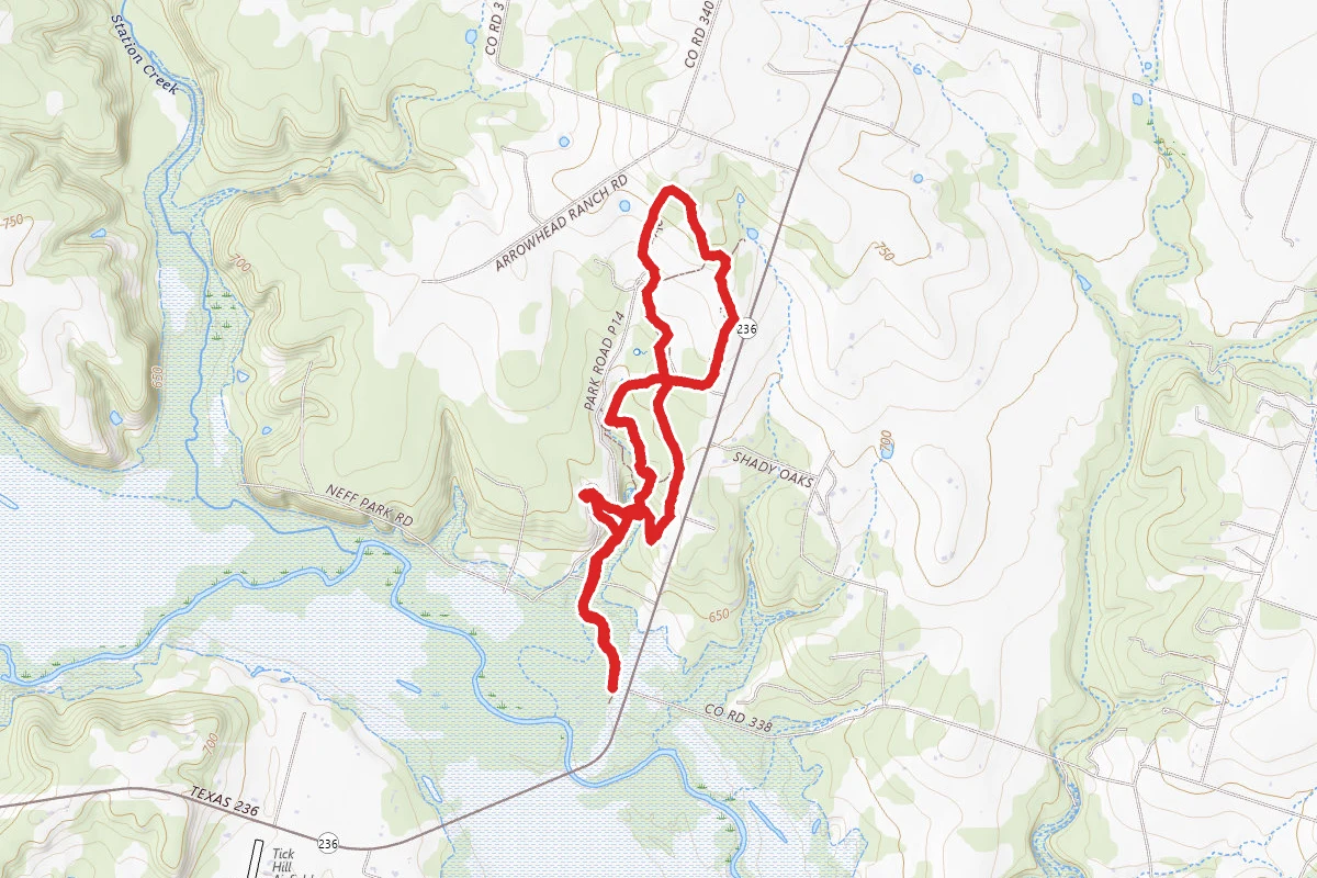Mother Neff State Park Trail