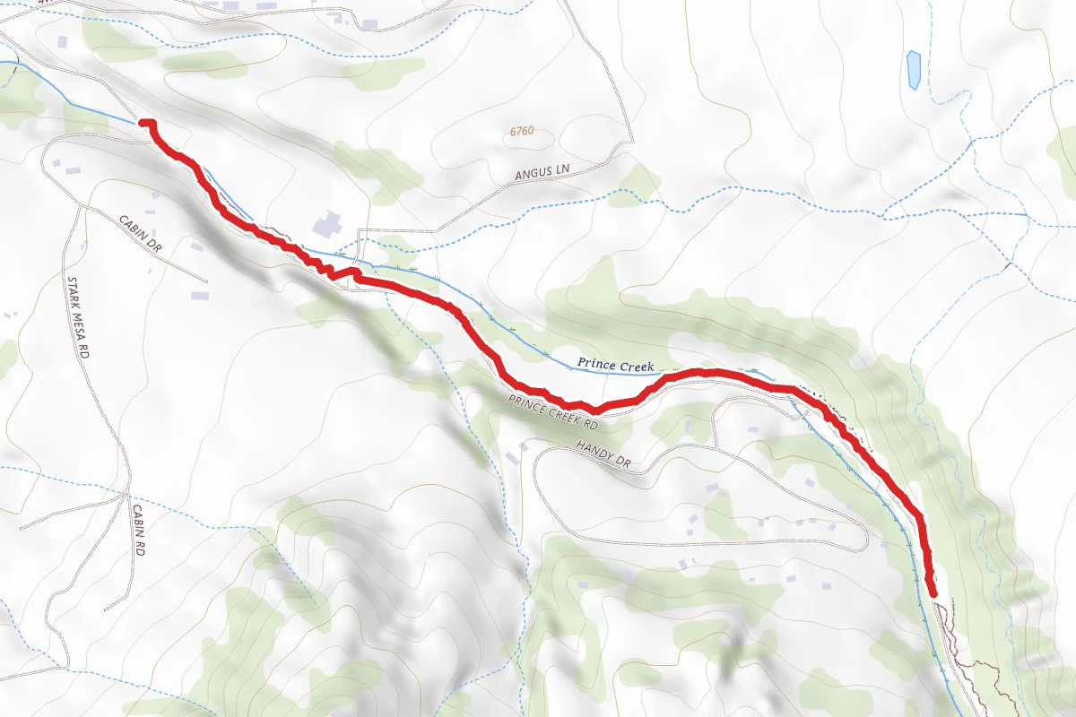 Prince Creek Climbing Trail