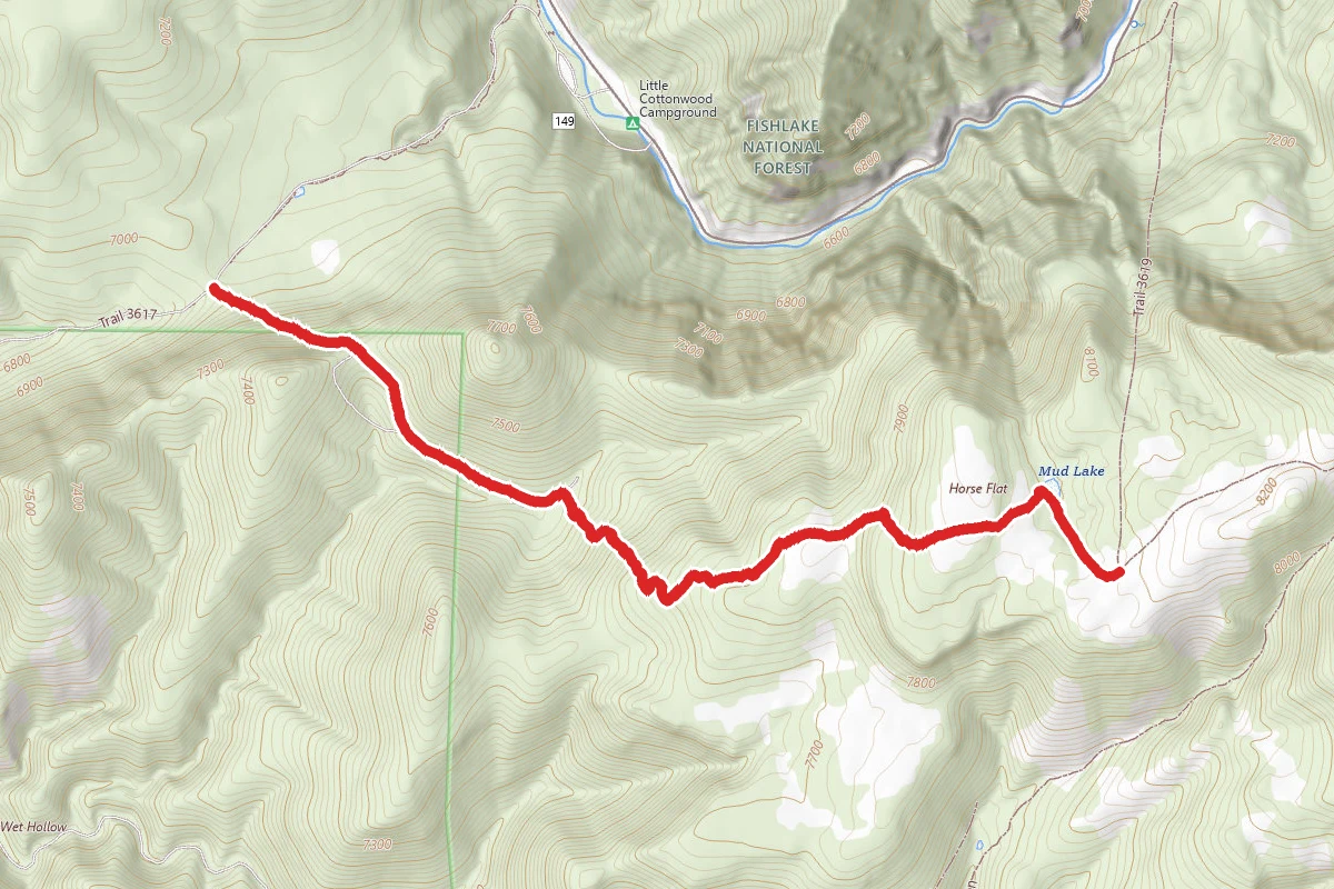 Wet Hollow - Wades Canyon