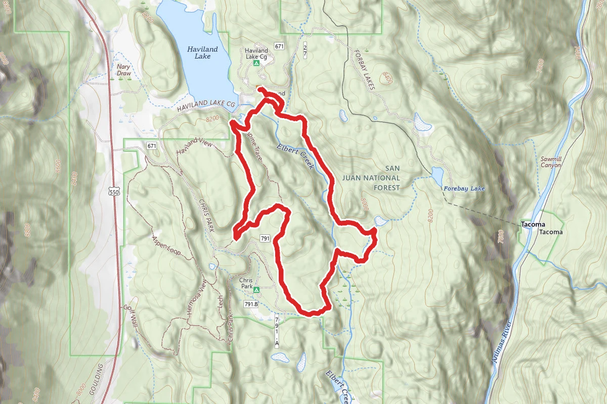 Haviland Lake Trail