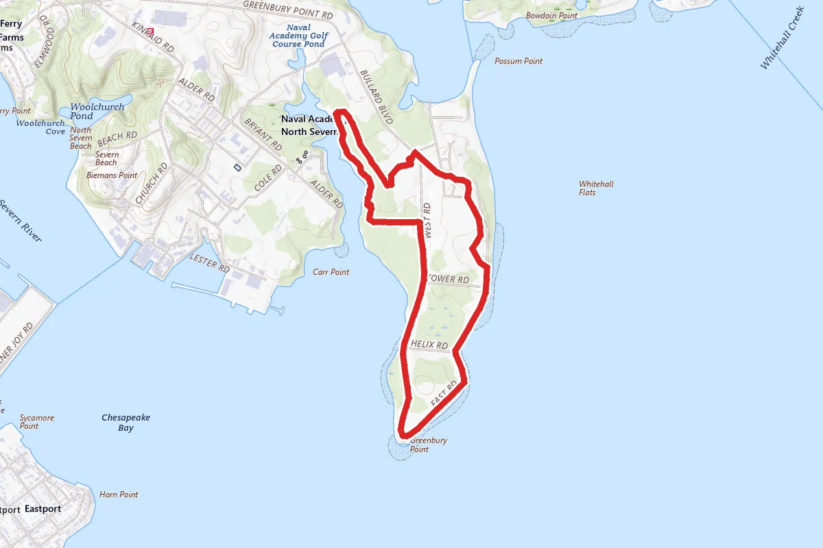 Greenbury Point Trail