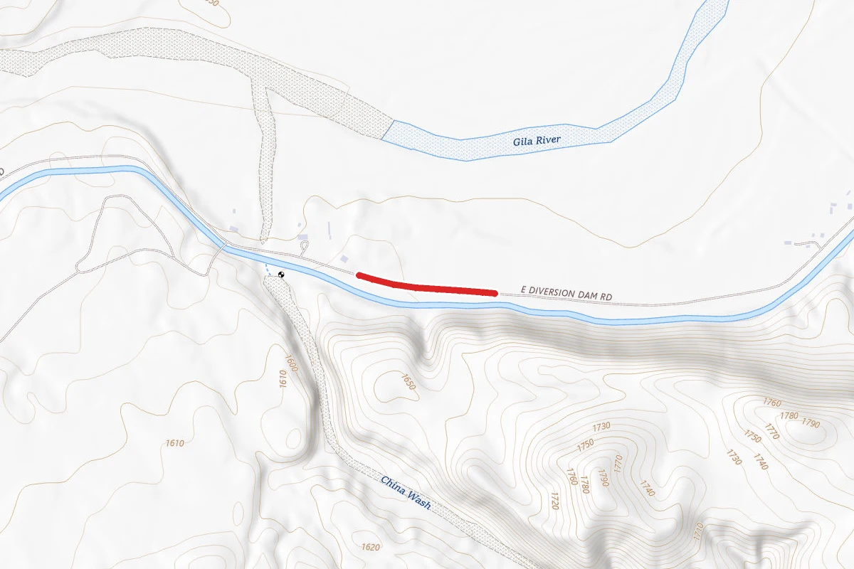 Diversion Dam Road
