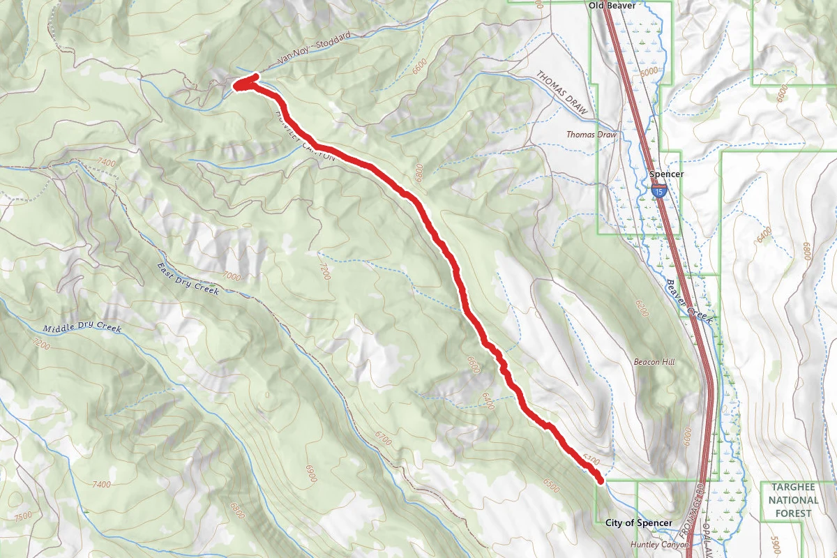 Huntley Canyon