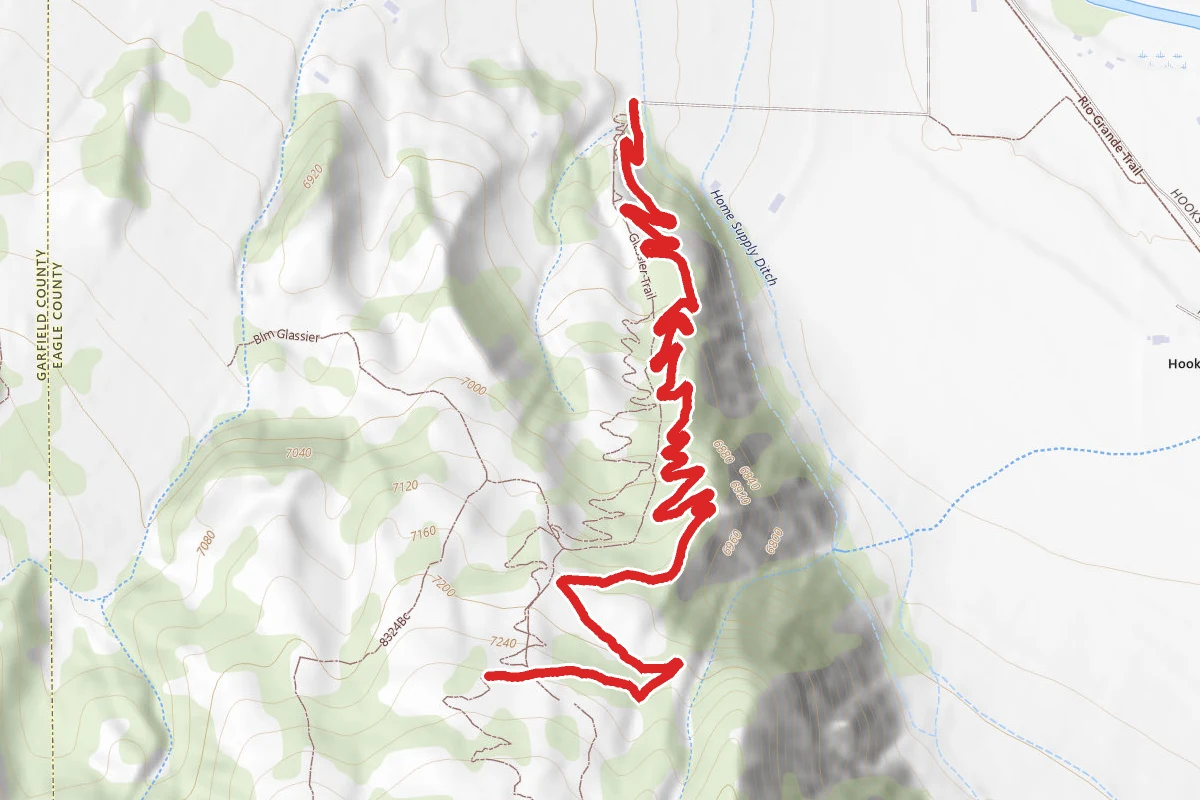Glassier Trail