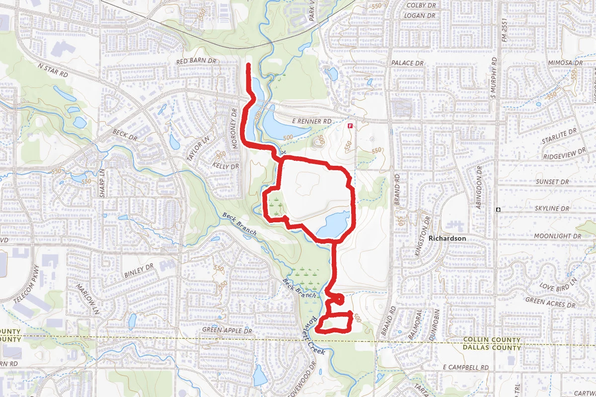 Breckenridge Park Trail