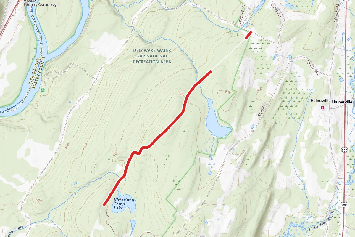 Upper Ridge Road Trail