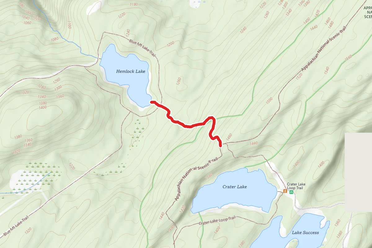 Crater Lake Connector Trail