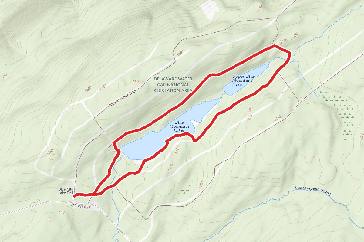 Blue Mountain Lake Inner Loop