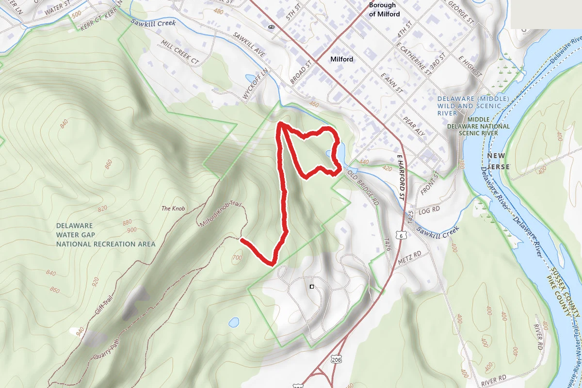 Sawkill Glen Trail