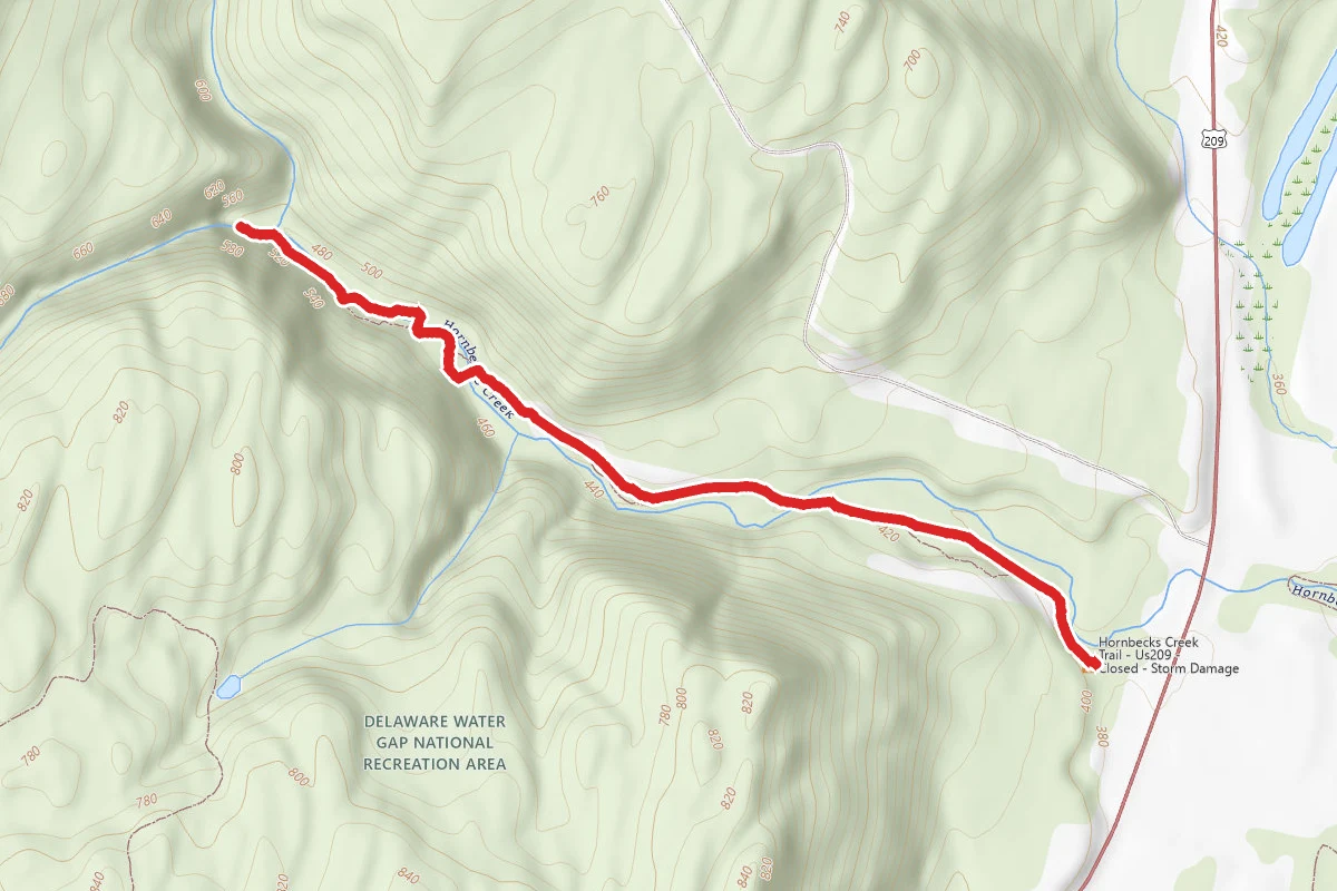 Lower Hornbecks Creek Trail