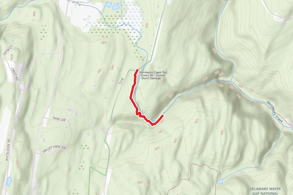 Upper Hornbecks Creek Trail