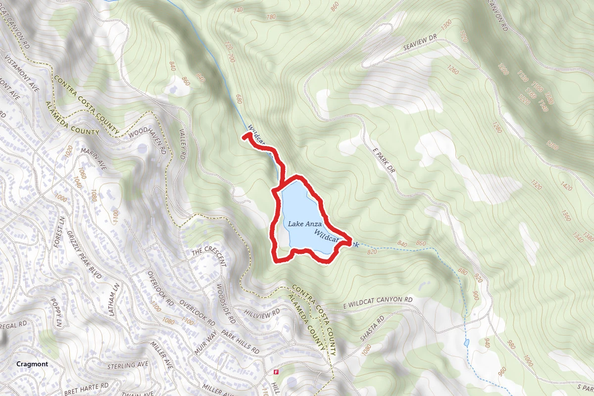 Wildcat Gorge and Lake Anza Loop