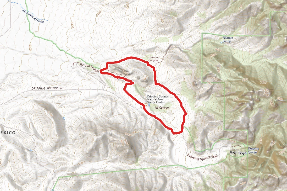 La Cueva Loop Trail