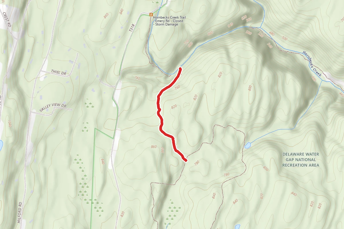 Hornbecks/PEEC Connector Trail