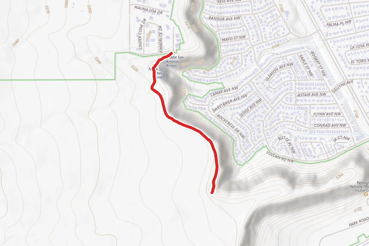 South Rim Trail Segment 1
