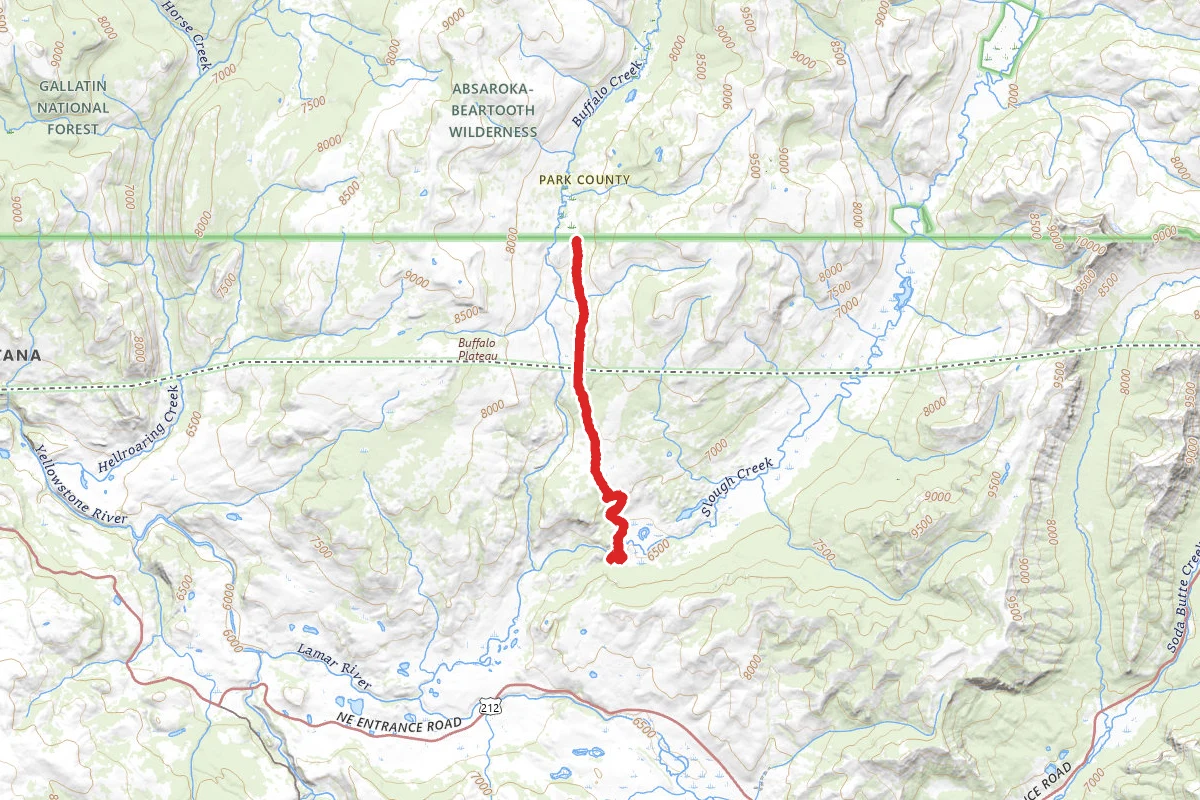 Buffalo Fork Trail