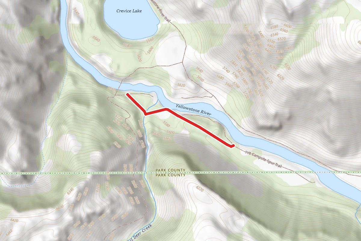 1Y6 Campsite Spur Trail