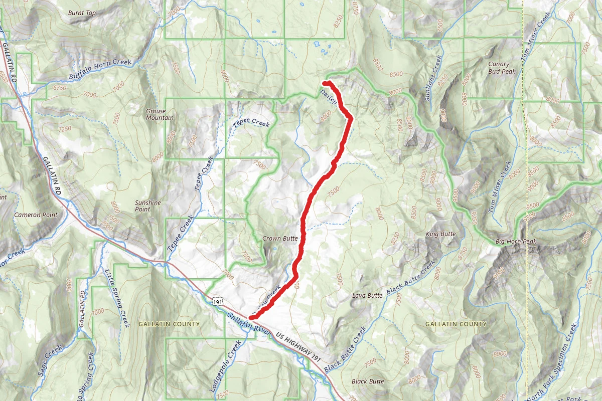 Daly Creek Trail