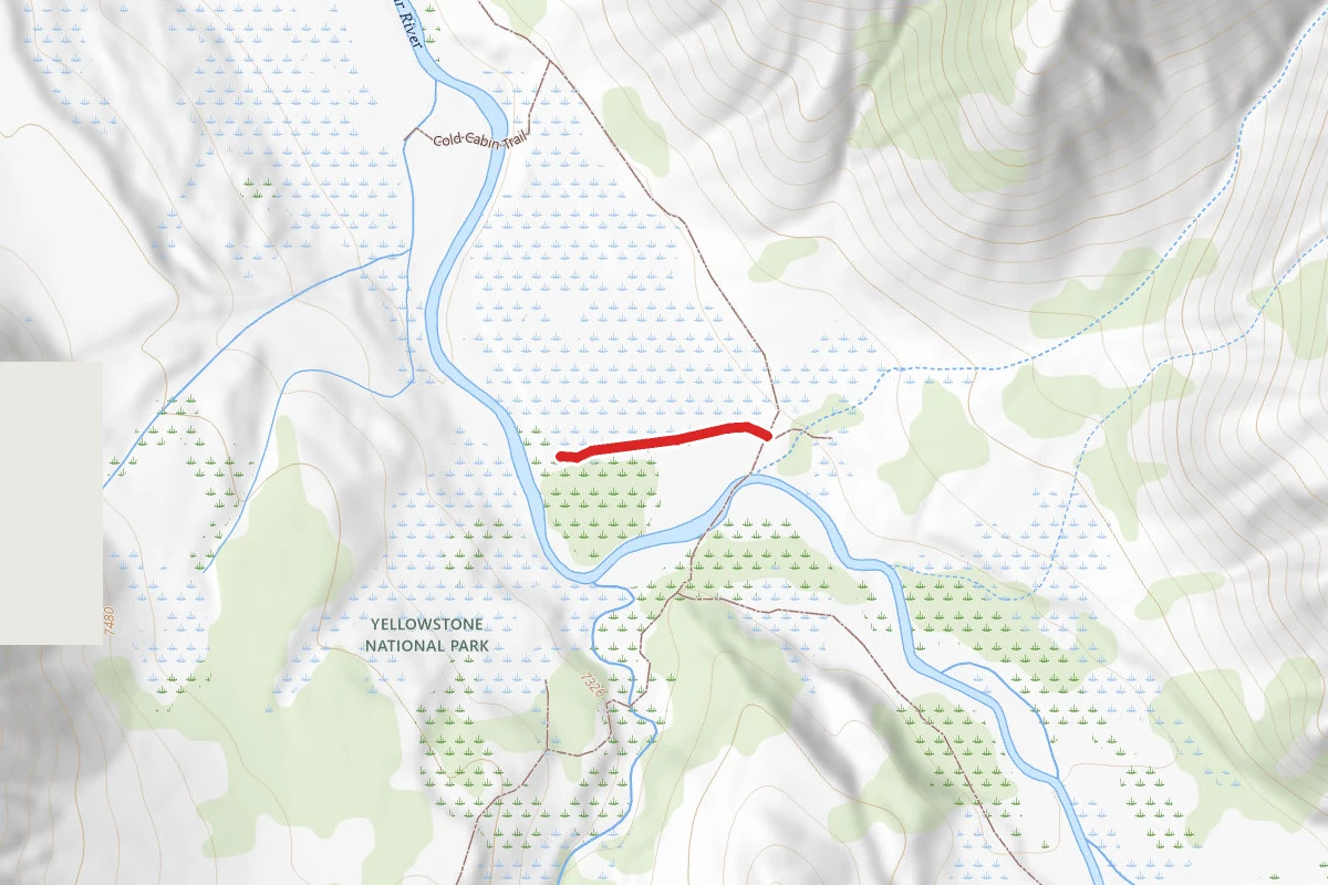 3U4 Campsite Spur Trail