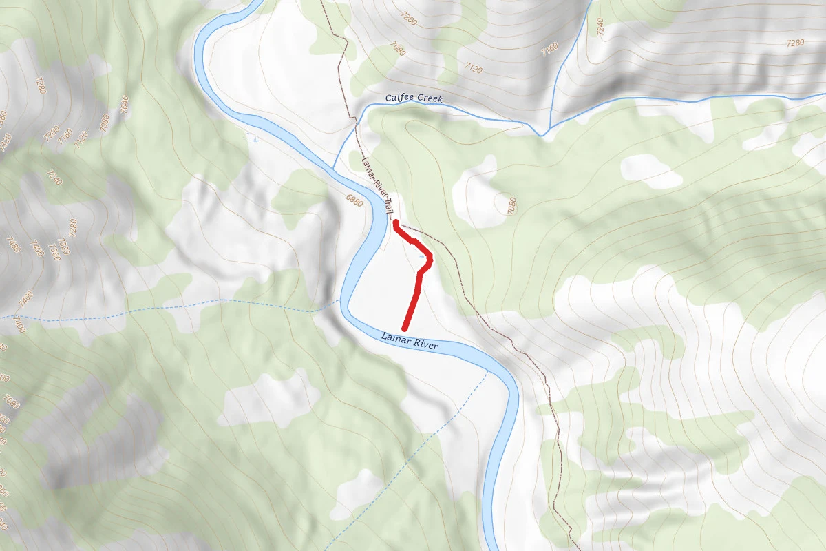 Calfee Cabin Trail