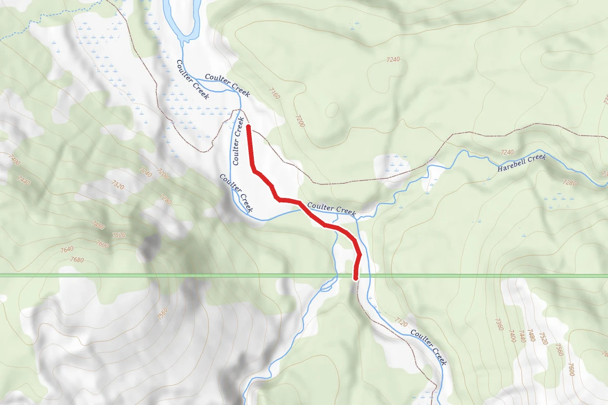 Colter/Wolverine Trailhead Trail