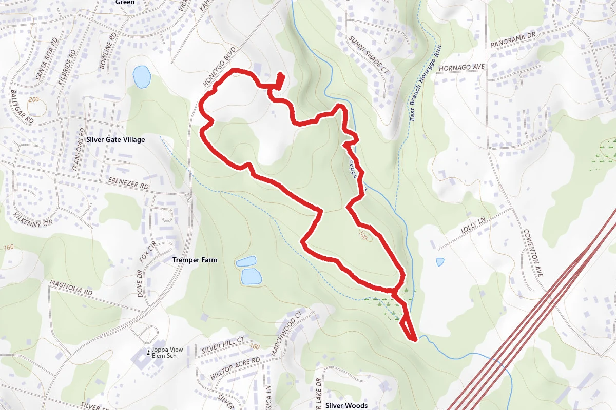 Red, Marsh and Green Trail Loop