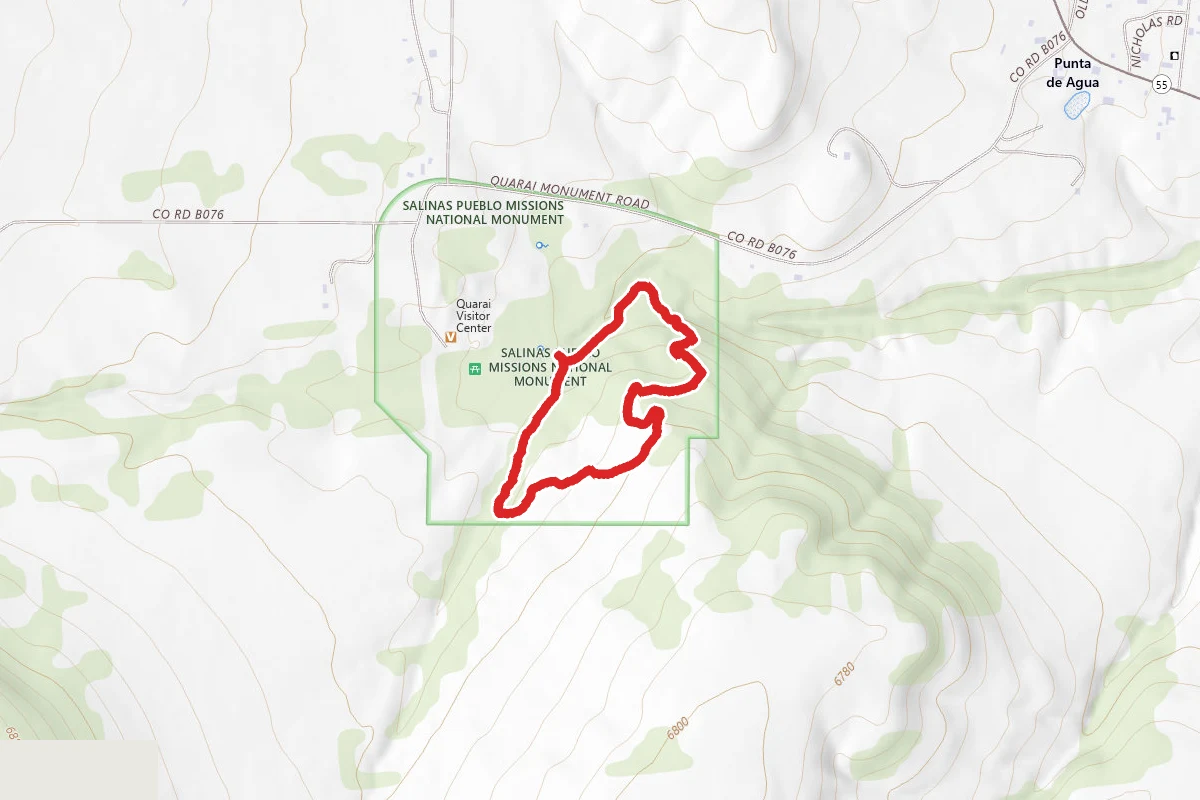 Quarai Spanish Corral Loop Trail