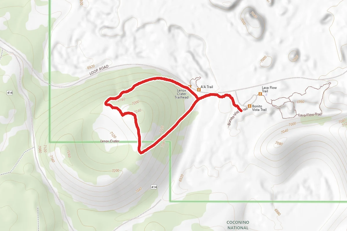 Lenox Crater Trail