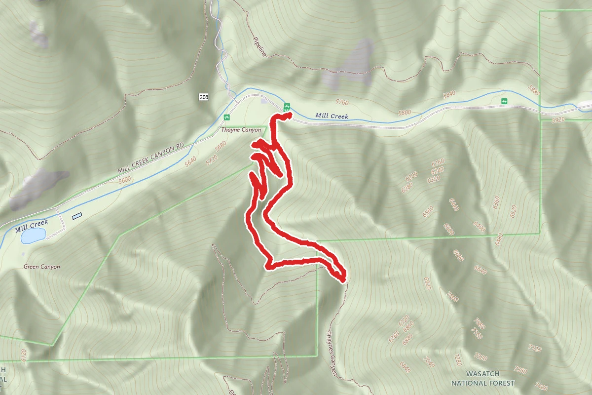Thayne Canyon Loop
