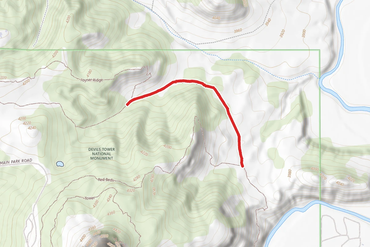 Red Beds to Joyner Ridge