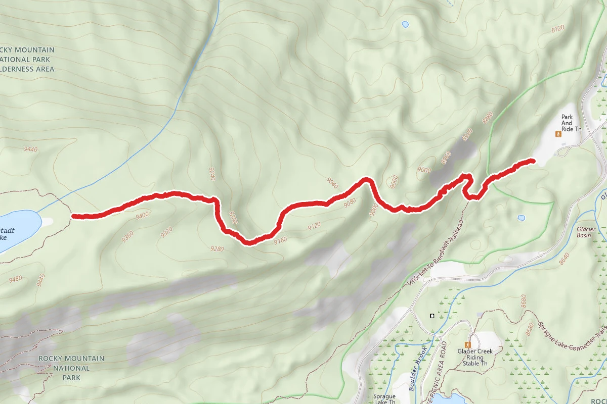 V.T.S. Lot To Bierstadt Trail